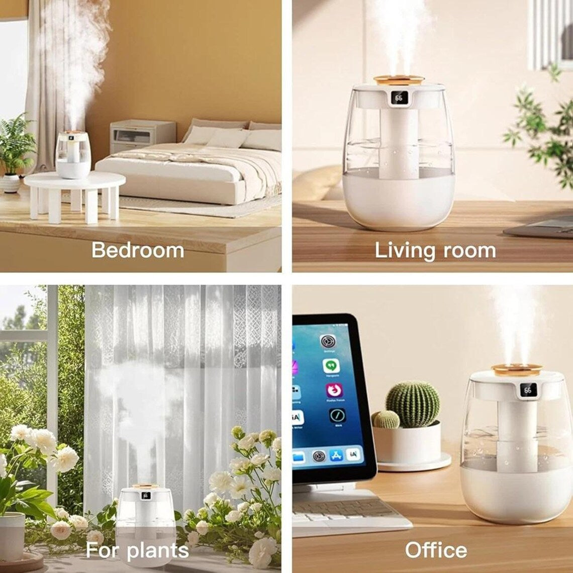 1.5L Ultrasonic Cool Mist Humidifier