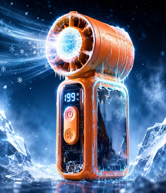 TEC Ice Cooling Handheld Turbo Fan