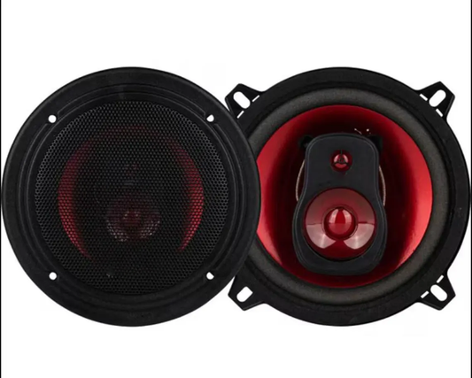 5.25 Inch 3-Way Full Range Car Speakers Pair