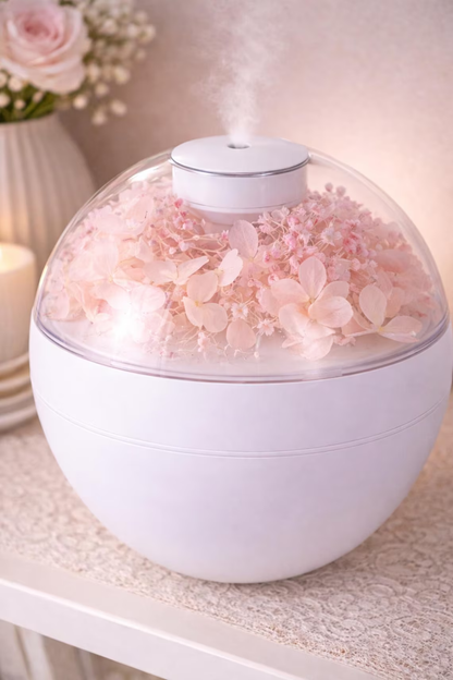 Floral Decor Ultrasonic Cool Mist Desktop Humidifier