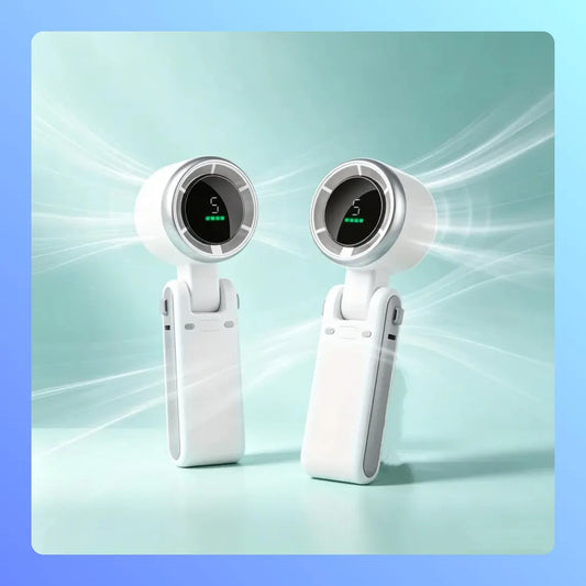 5-Speed Foldable USB Rechargeable Portable Handheld Fan
