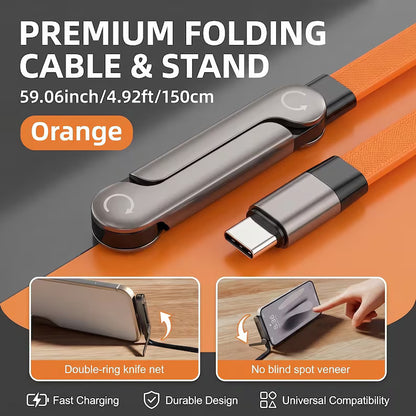 60W 2-in-1 USB-C Charging Cable