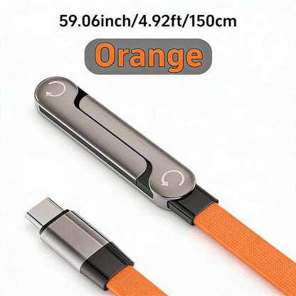 60W 2-in-1 USB-C Charging Cable