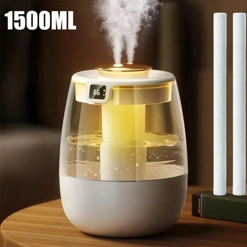 1.5L Ultrasonic Cool Mist Humidifier